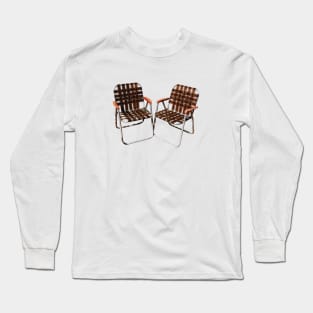 Lawnchairs Are Everywhere - design no. 5 Long Sleeve T-Shirt